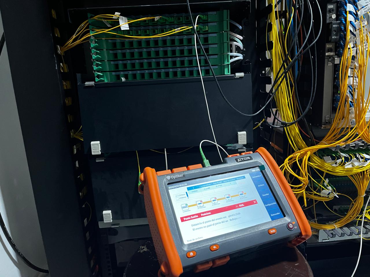 Mediciones de Fibra Optica Eroberer - Silizium